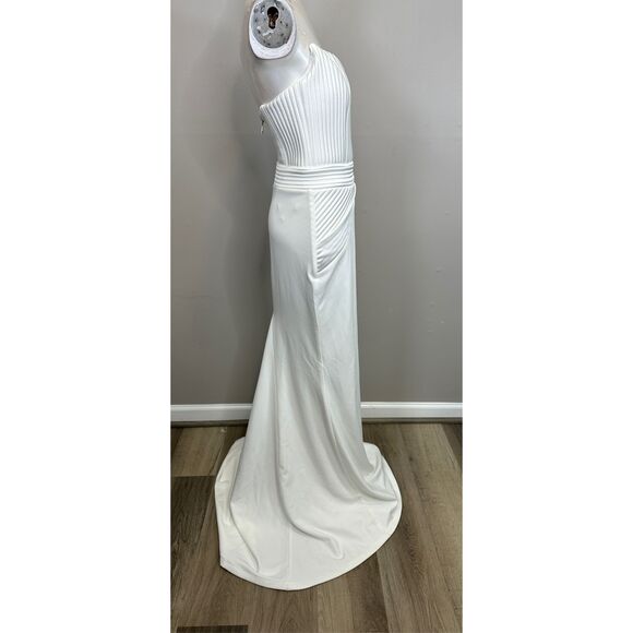 Zhivago Reine De Reinettes Gown In White US 6 $650 - Picture 9 of 12